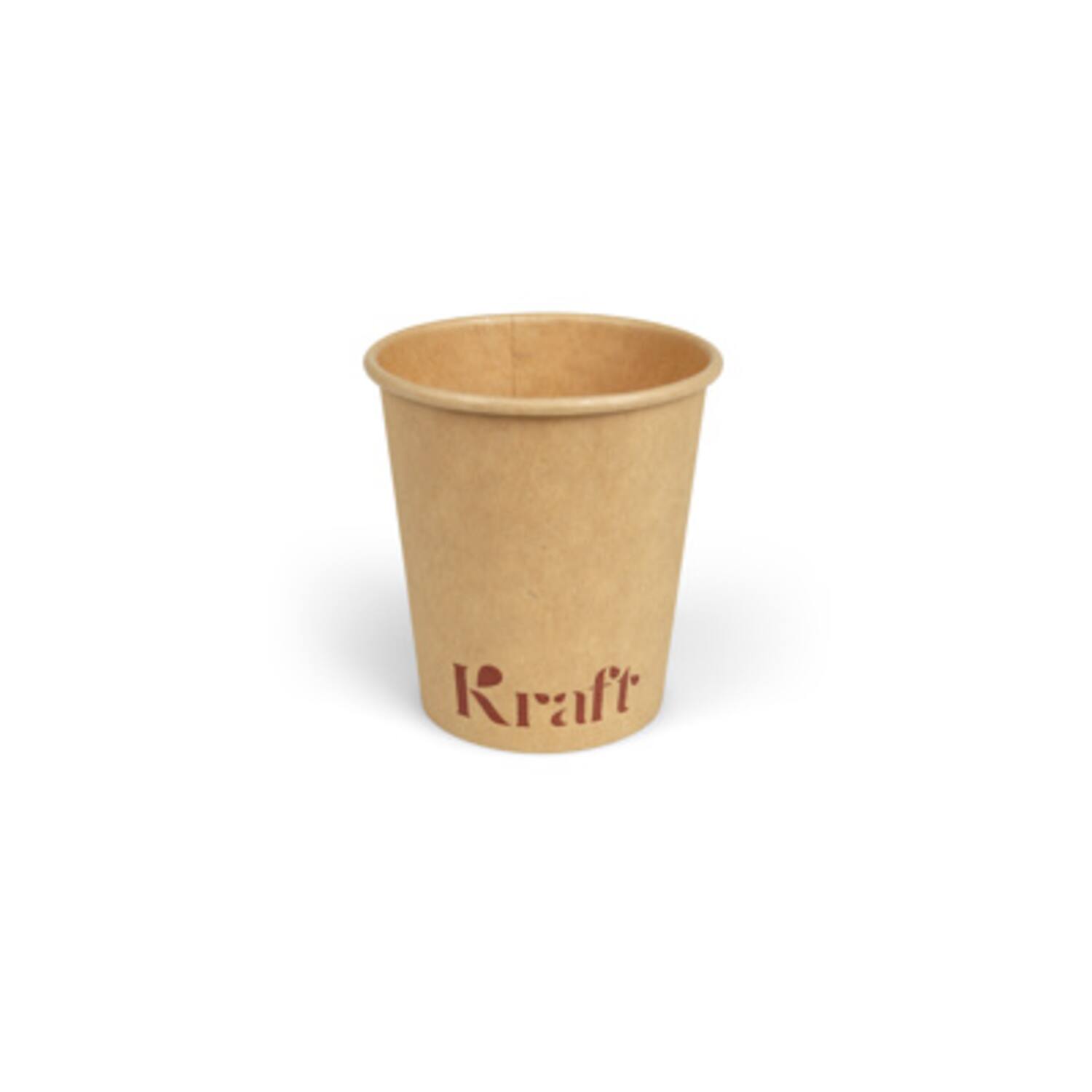 Kraft sausbakjes 120ml karton Ø6,1x6,5cm bruin 20x50st