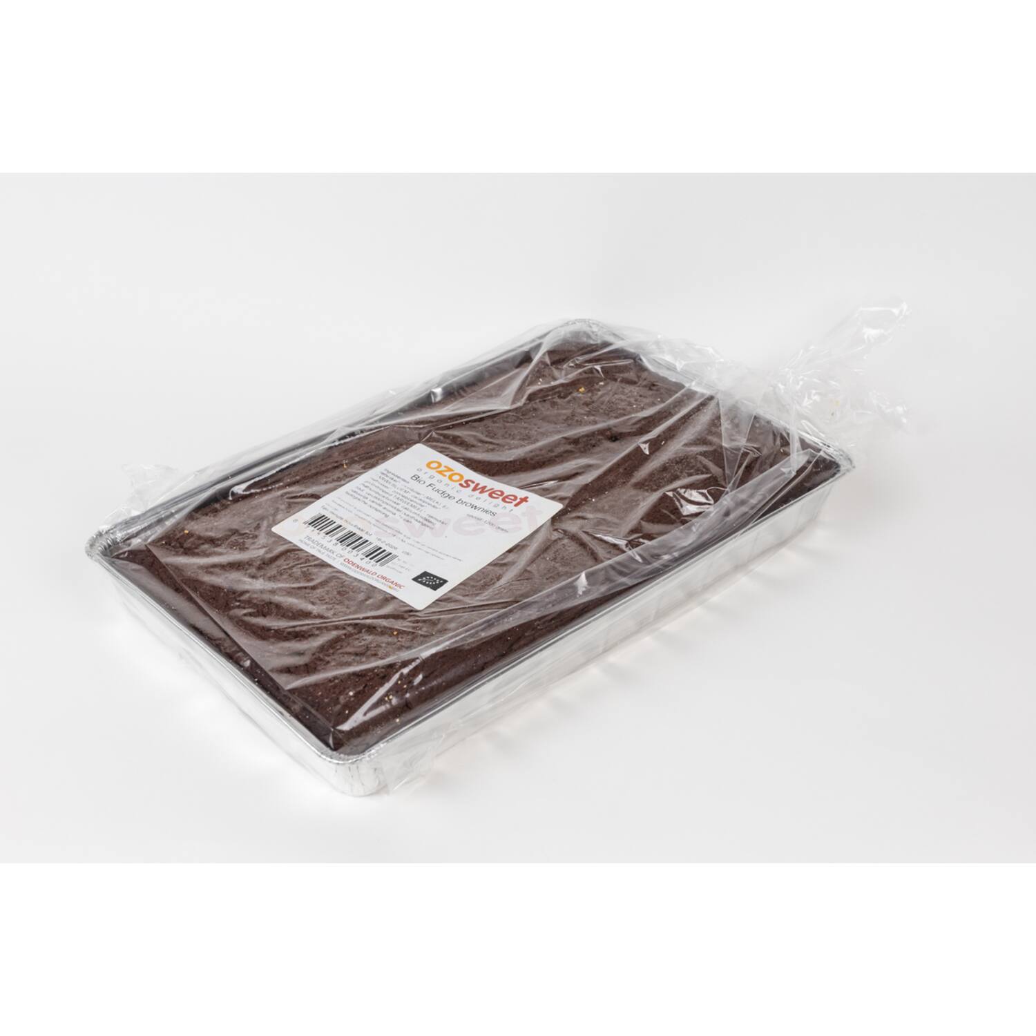OZOsweet brownies chocolate fudge 4x1200g