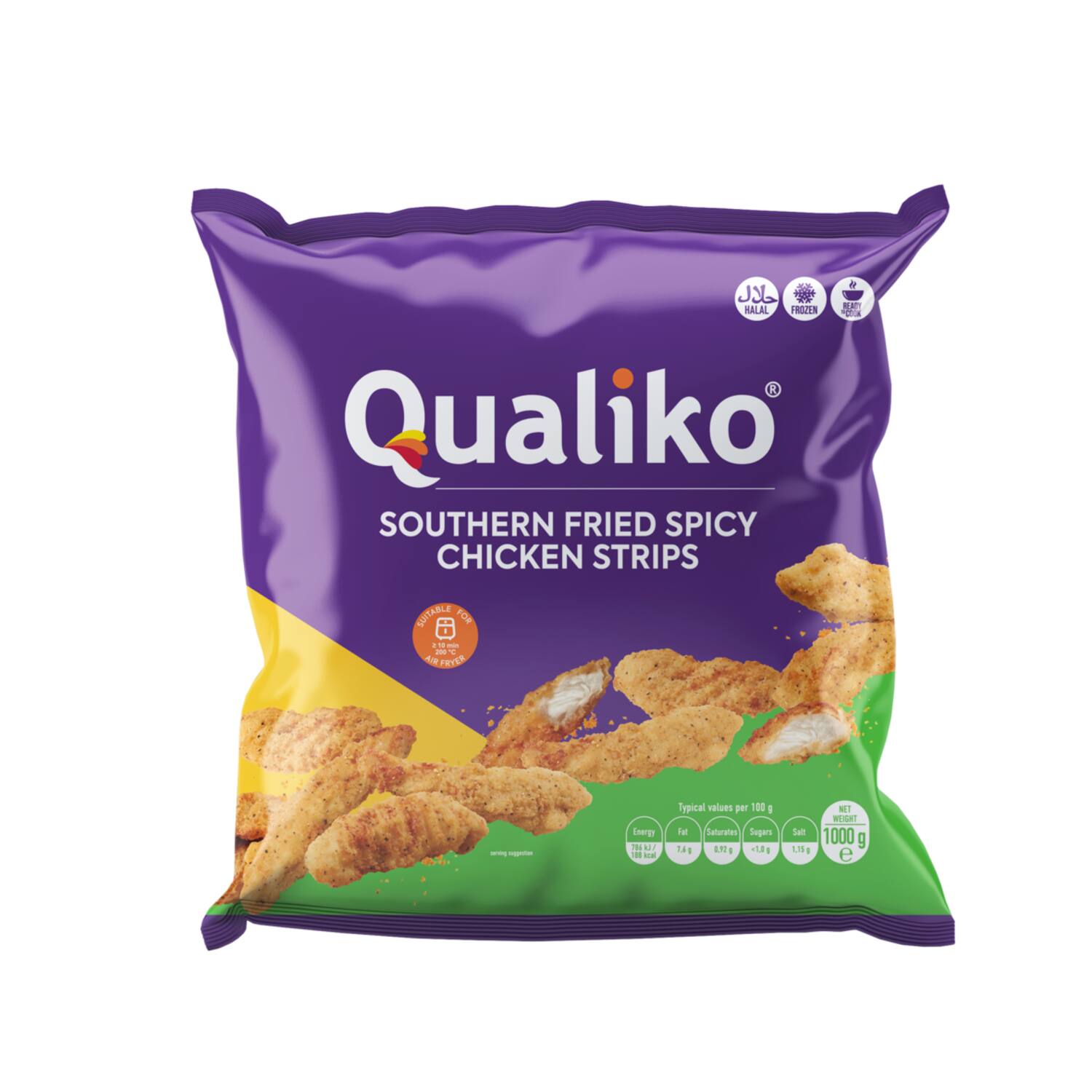 Qualiko kip goujons southern fried 10x1kg