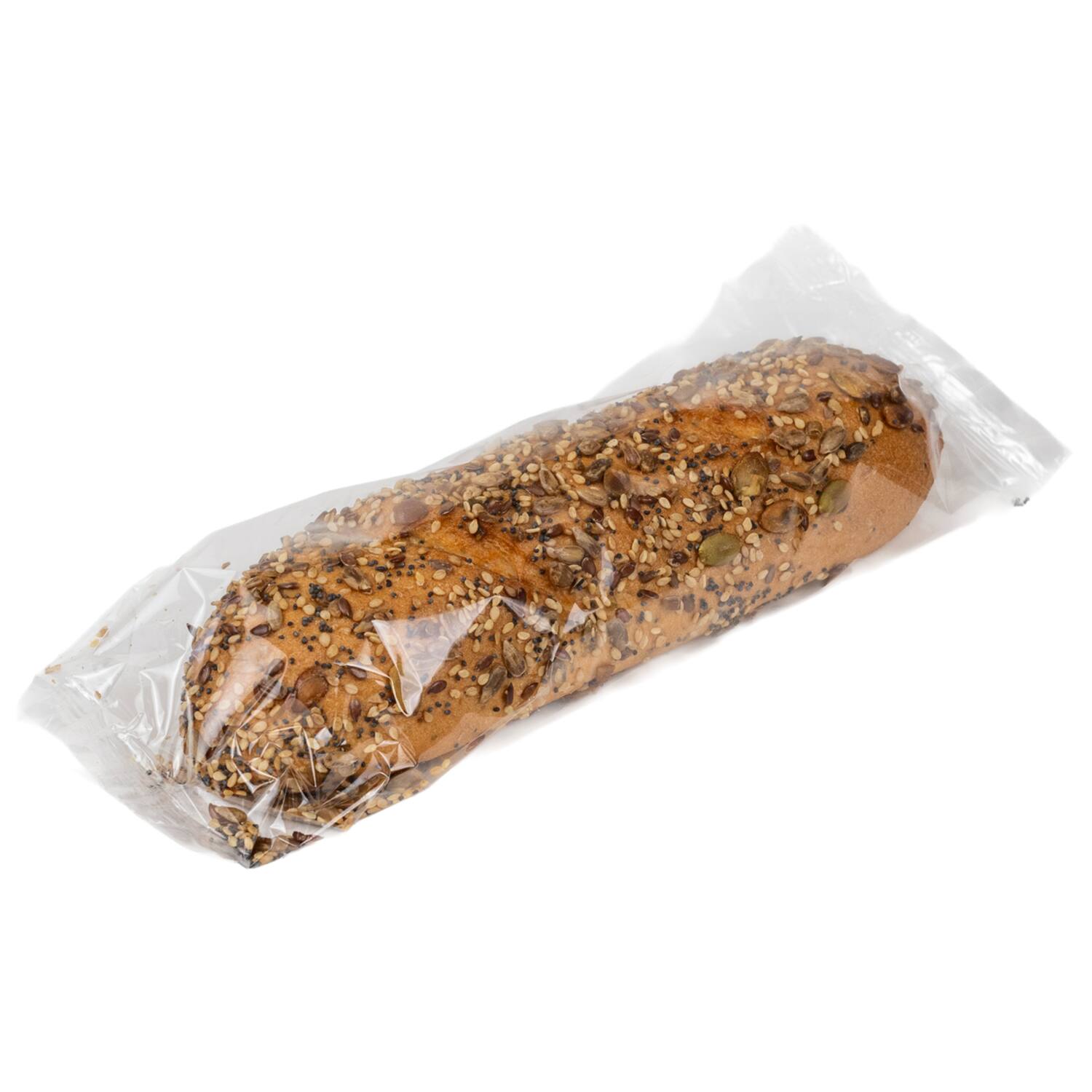 Odenwald ovaal broodje bruin met topping glutenvrij 20st