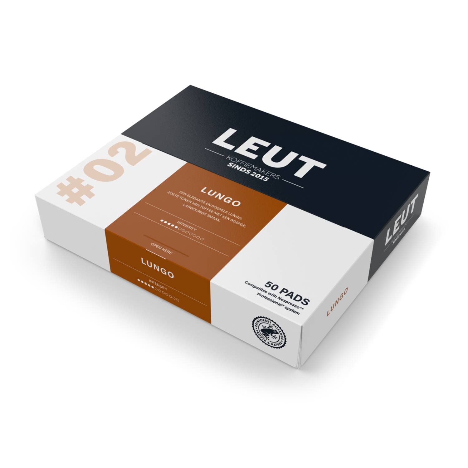 LEUT pro koffie discs lungo #02 6x50st
