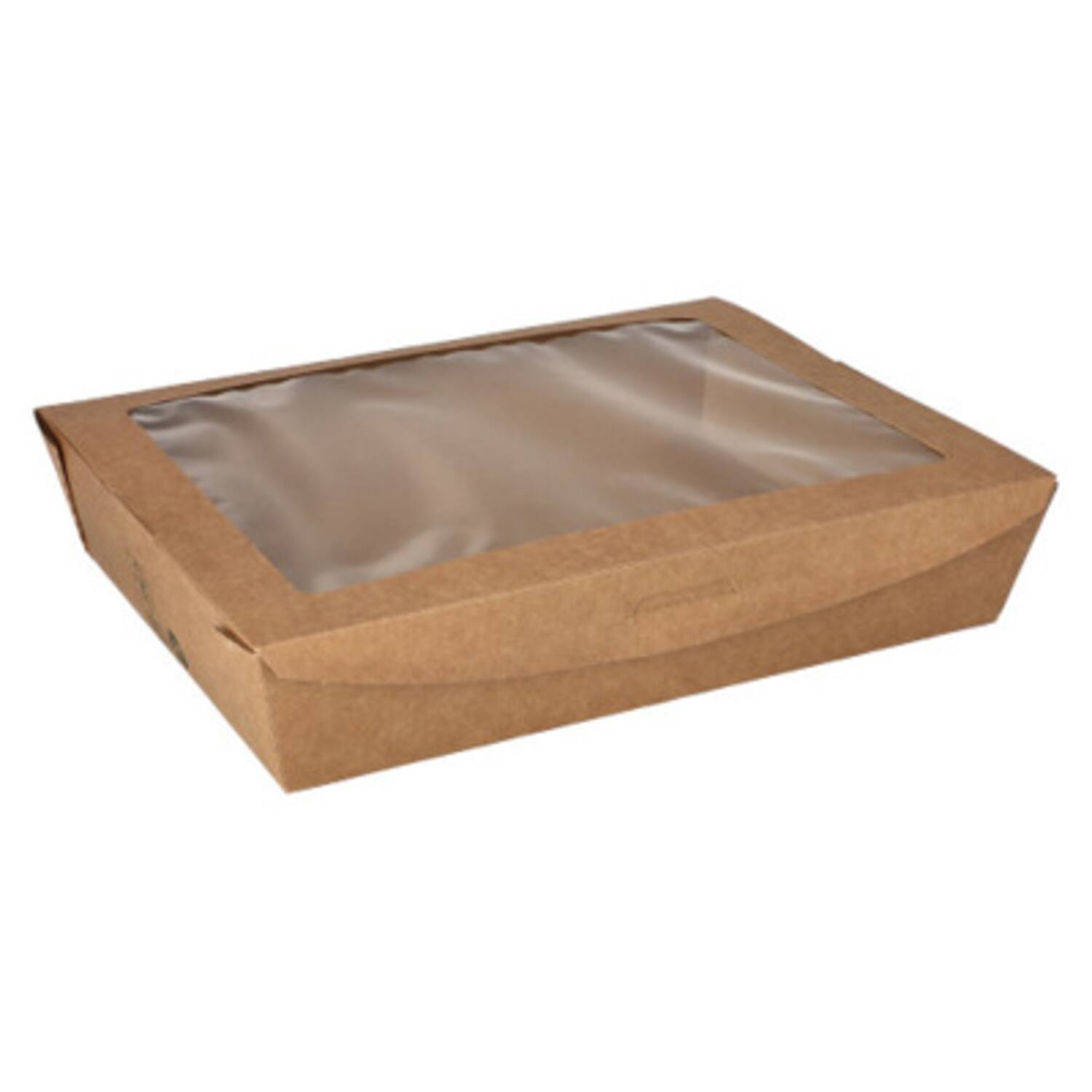 100% Fair saladebak 1500ml karton 210x160x45mm 3x40st