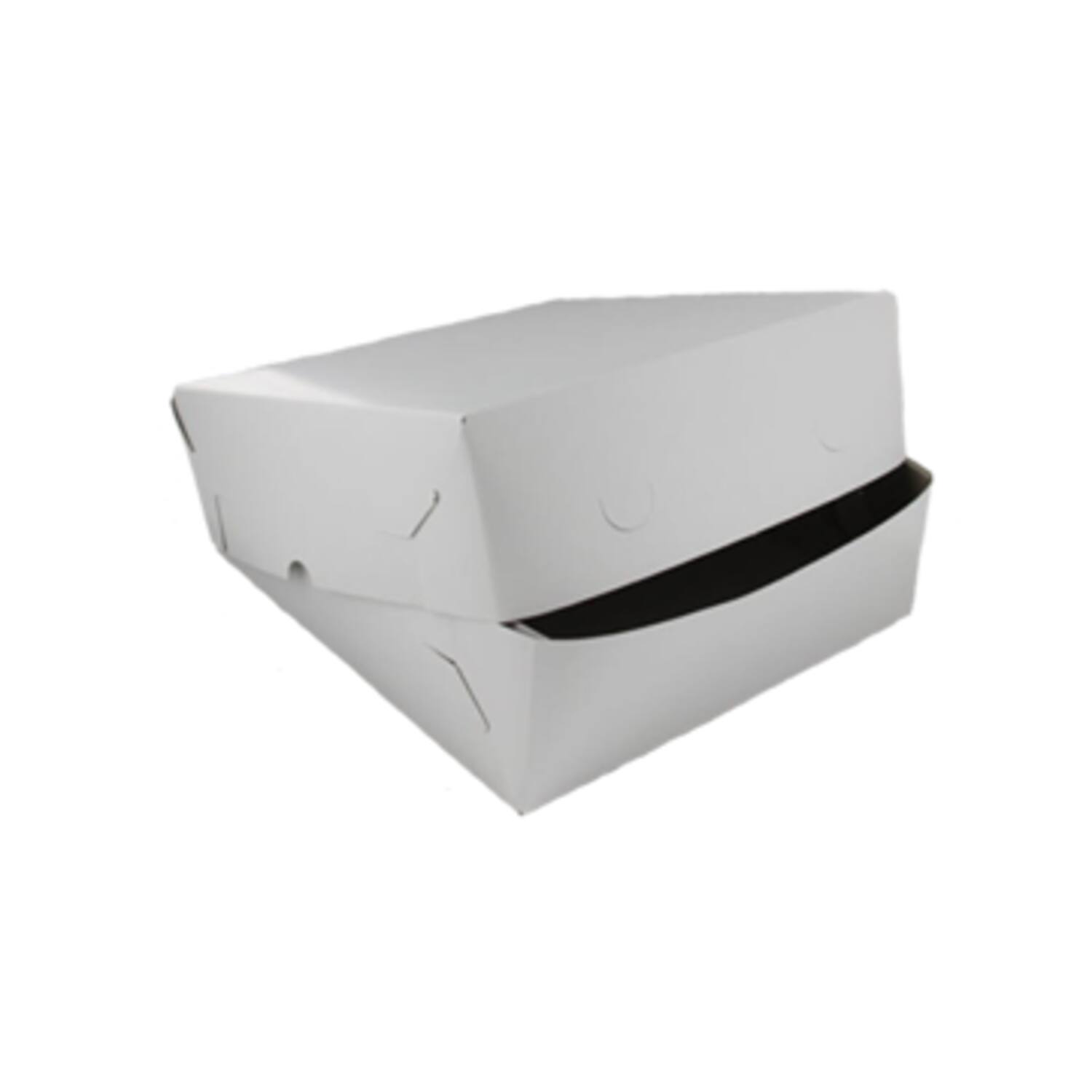Premium Quality zwanenhalsdozen 34x34x8cm wit 25st