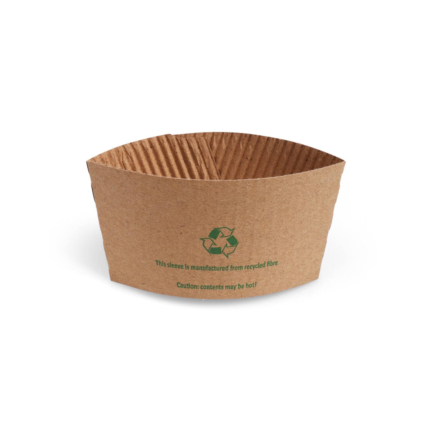 Premium Quality sleeves voor koffiebekers 8 oz 1000st