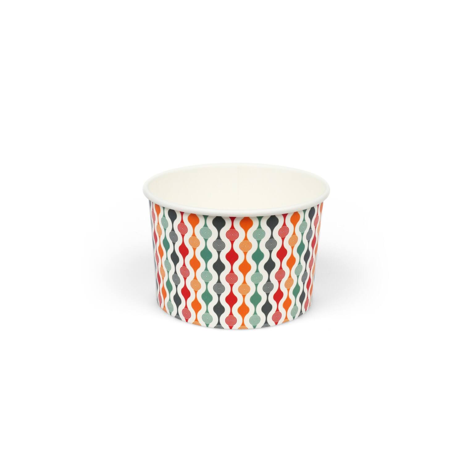 Premium Quality ijsbakjes 225ml Retro Ø9,2x6cm 20x50st