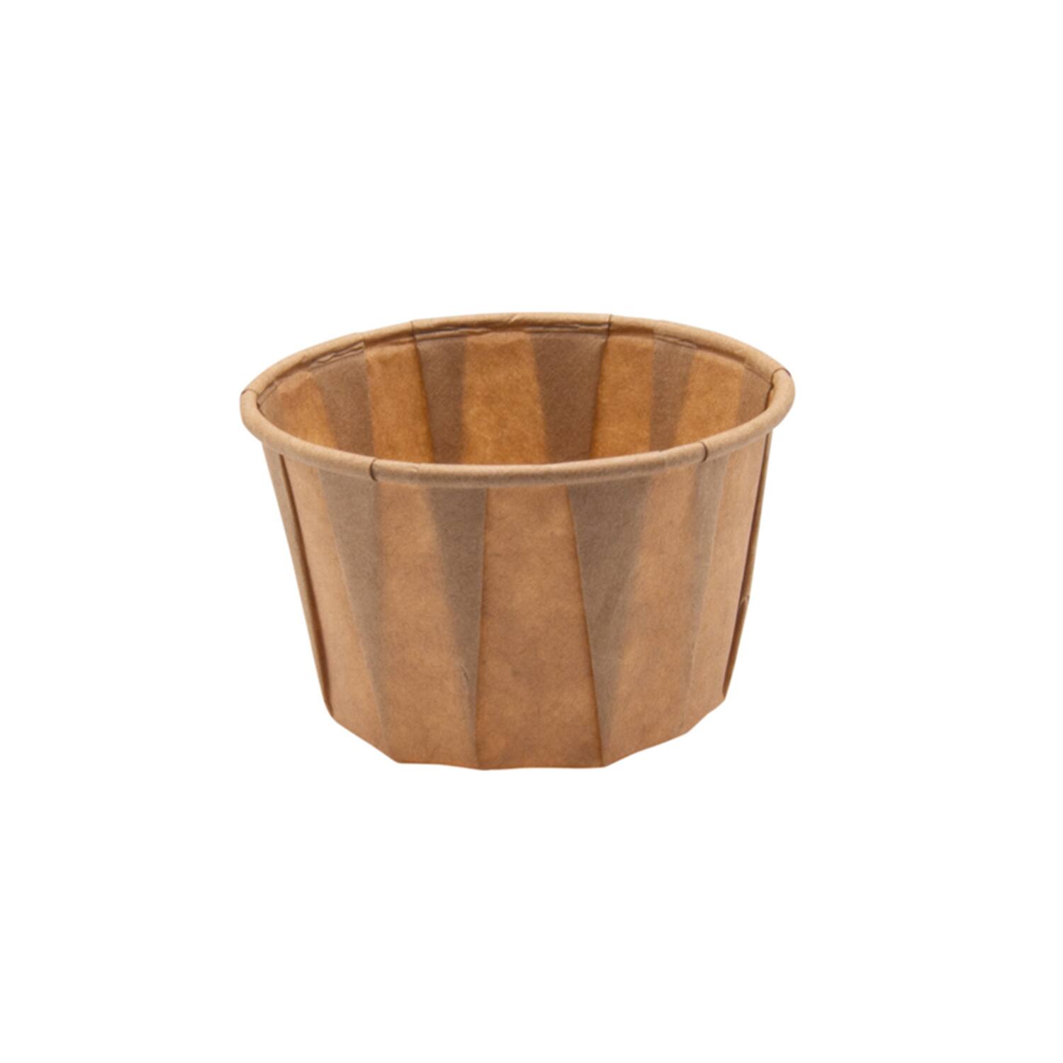 Premium Quality sausbakjes 60ml Ø5,4x3,6cm 20x250st