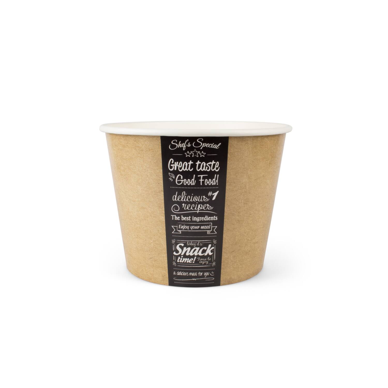 Premium Quality foodbuckets 3900ml Ø21,5cm 6x25st