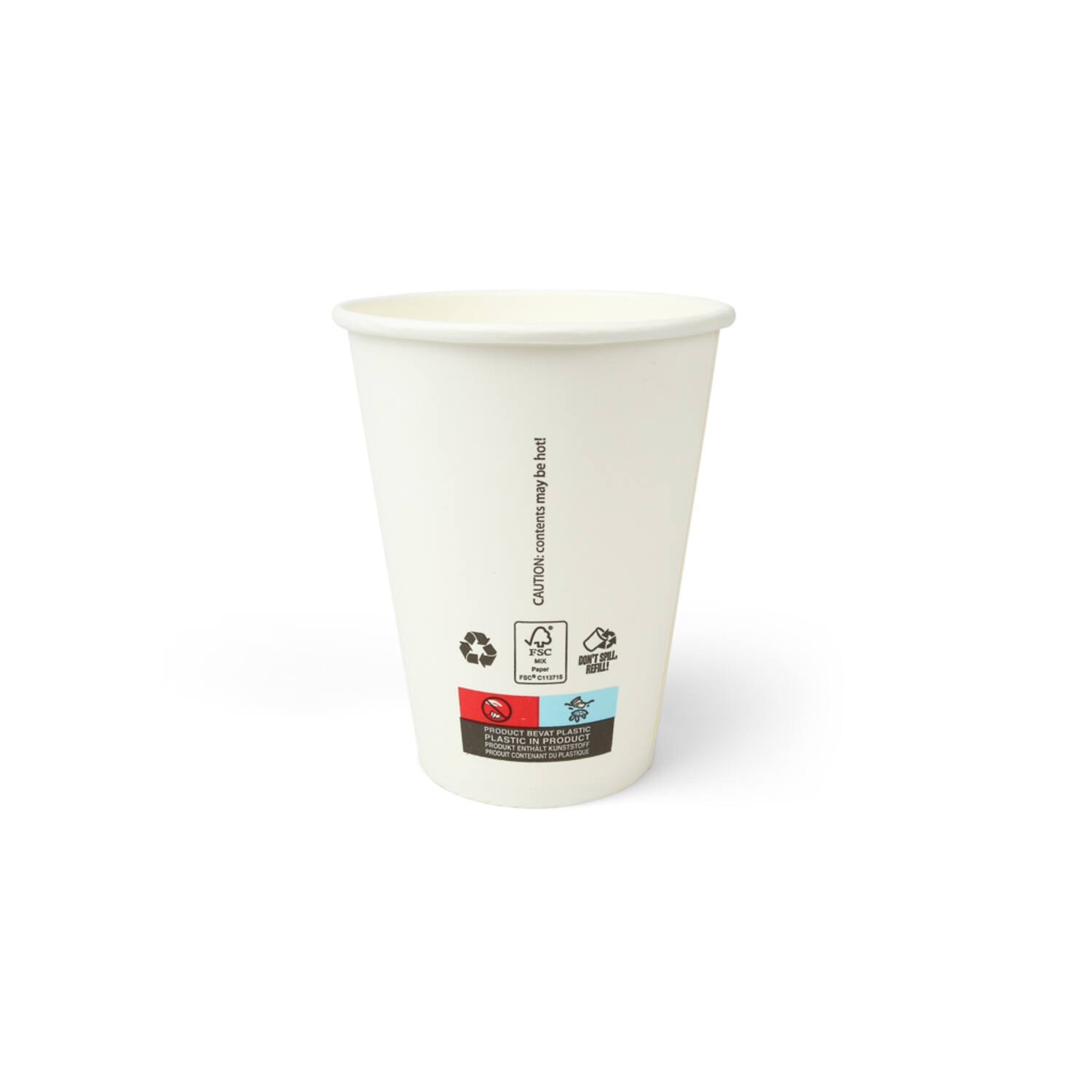 Premium Quality koffiebekers 355ml Ø9x11cm 20x50st