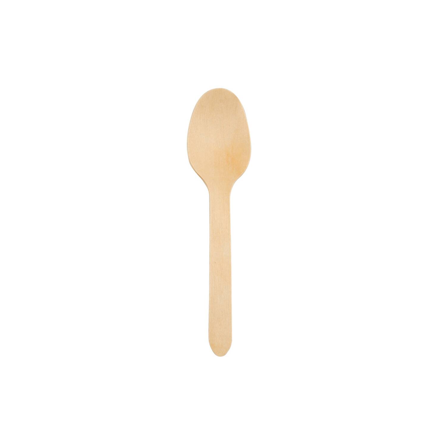 Premium Quality lepels hout 16cm 1000st