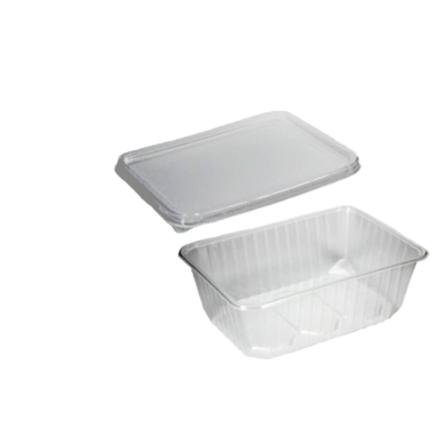 Premium Quality maaltijdbakken 1l 18,6x13,3x6,3cm 8x25st