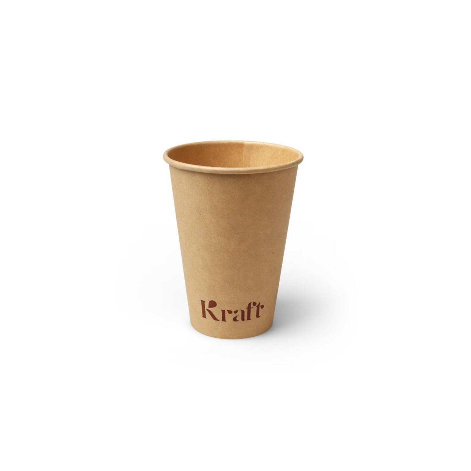 Kraft sausbakjes/koffiebekers 180ml karton Ø7x9,2cm 20x50st