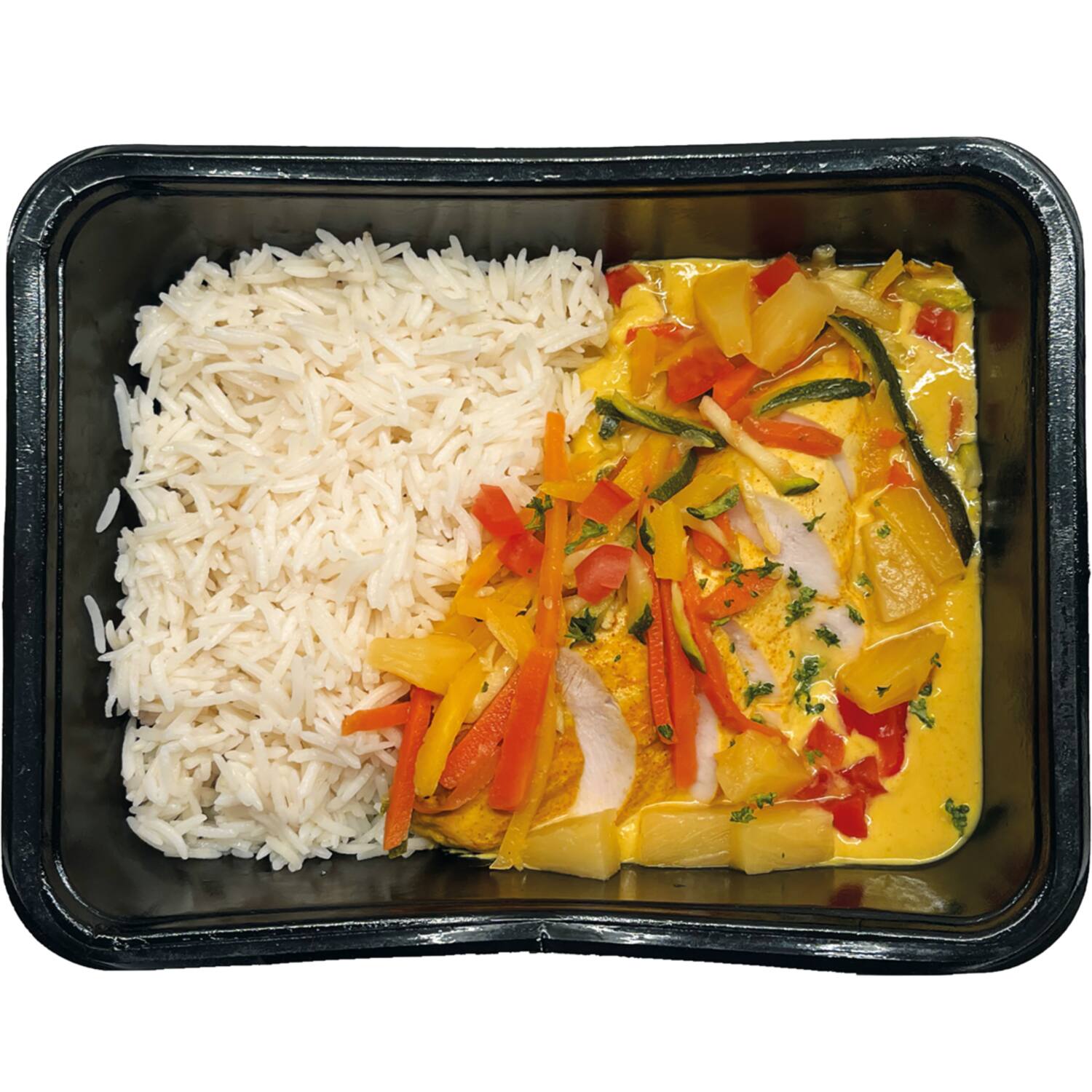 Marblo kip met curry en rijst 510g