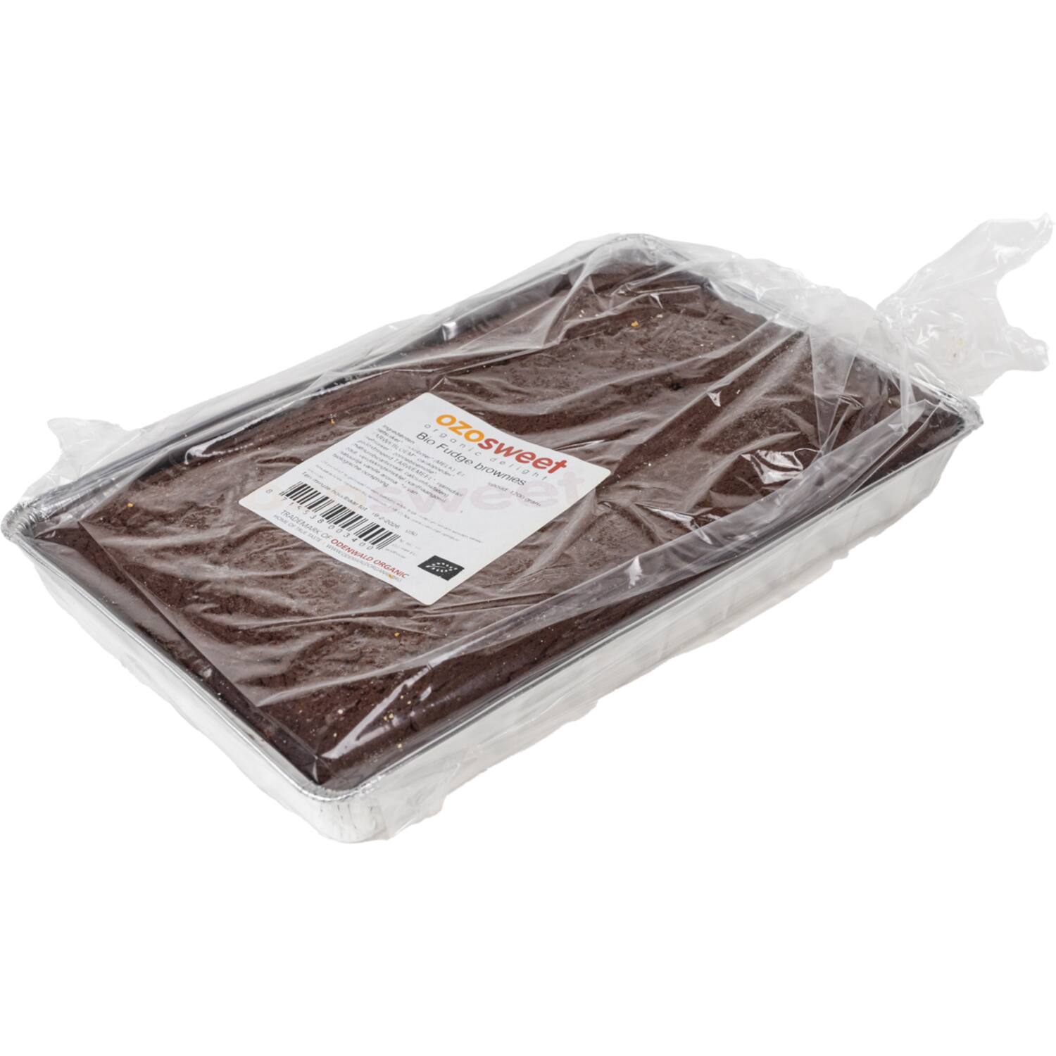 OZOsweet brownies chocolate fudge 4x1200g