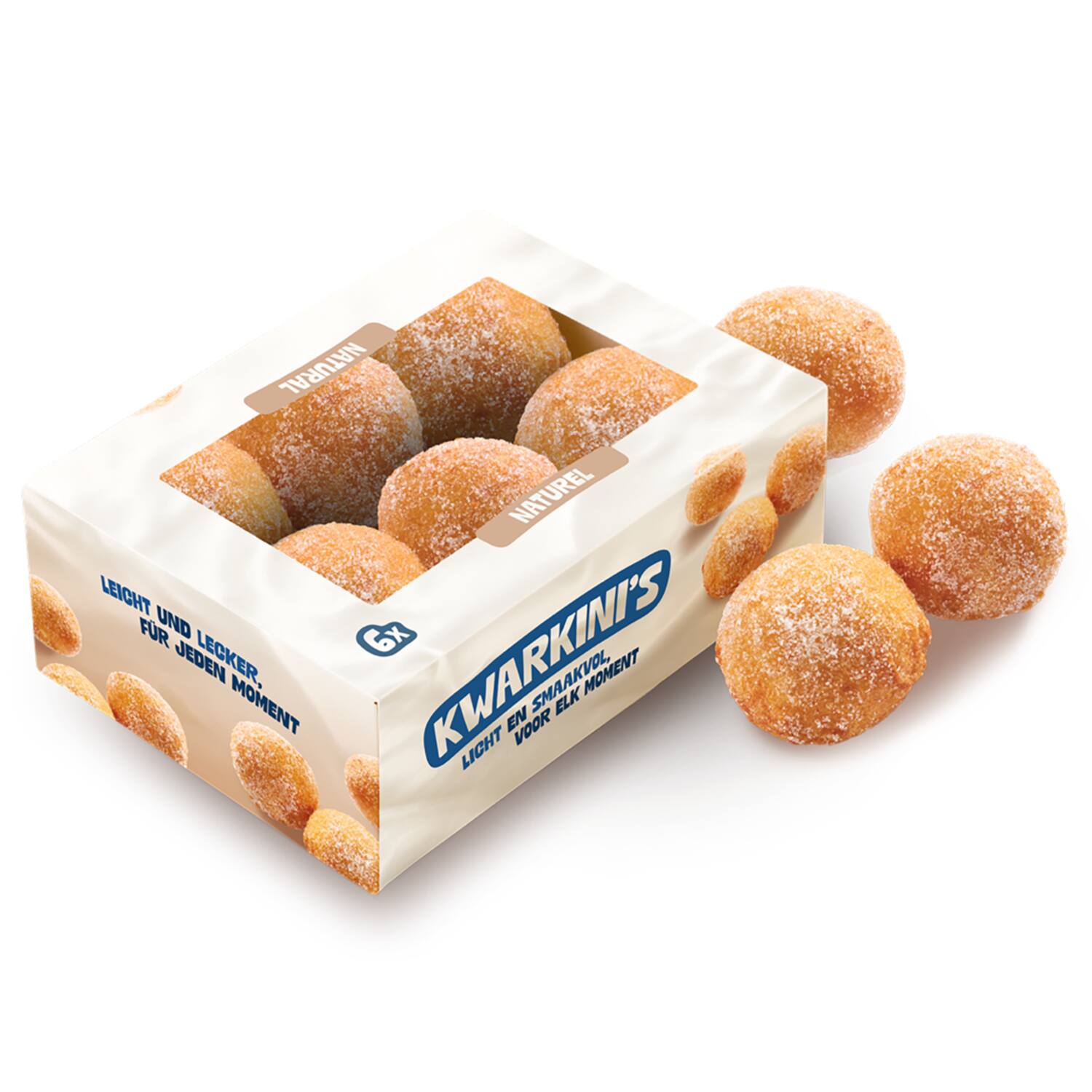 Kwarkini kwarkbol caramel 24x6x26g