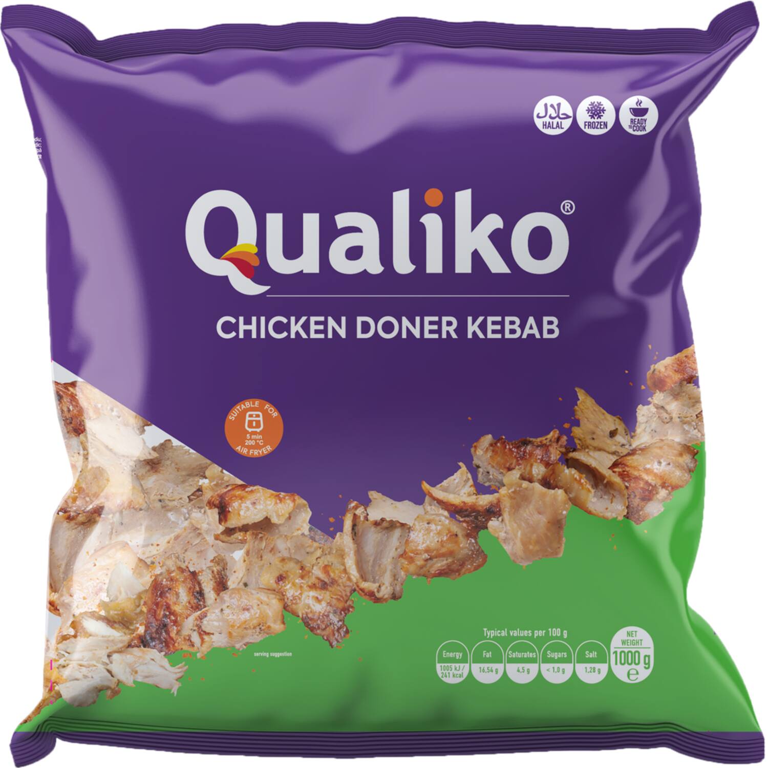 Qualiko döner kebab 10x1kg