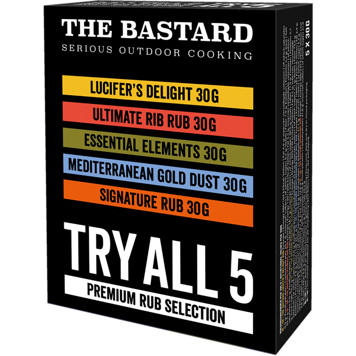 The Bastard Try all 5 box rubs 6x5x30g