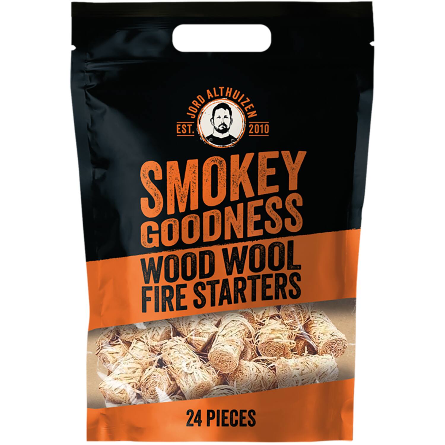 Smokey Goodness barbecue-aanmaakblokjes houtwol 6x24st