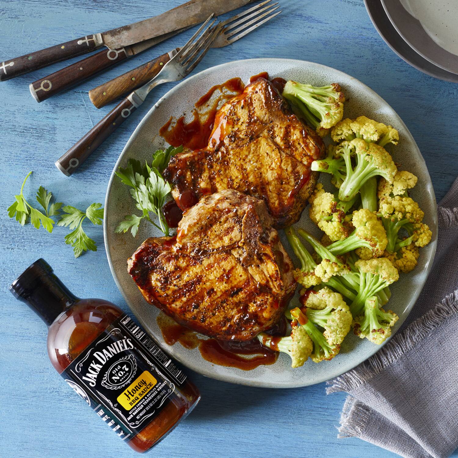 Jack Daniels BBQ honey 6x280g