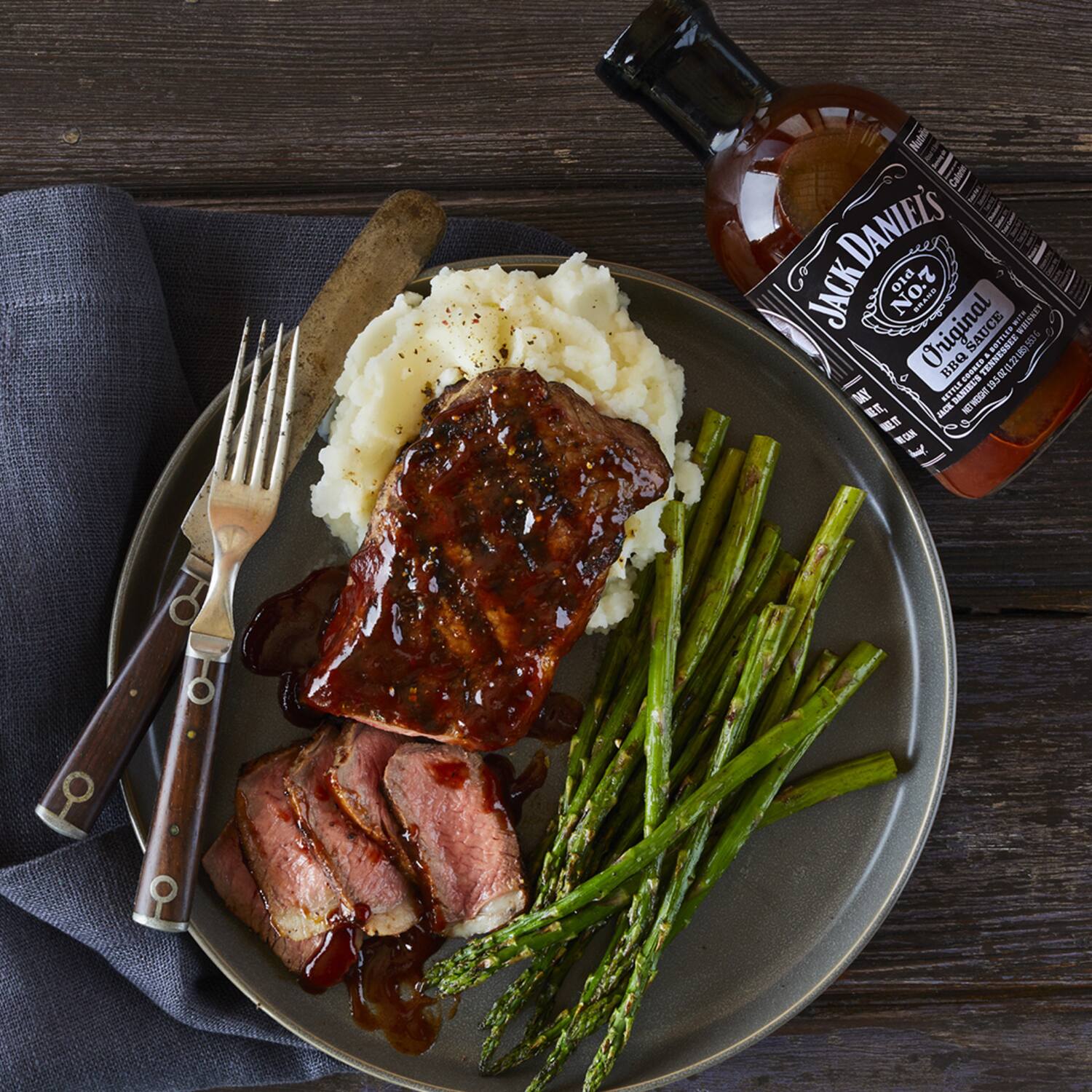 Jack Daniels BBQ original 6x553g