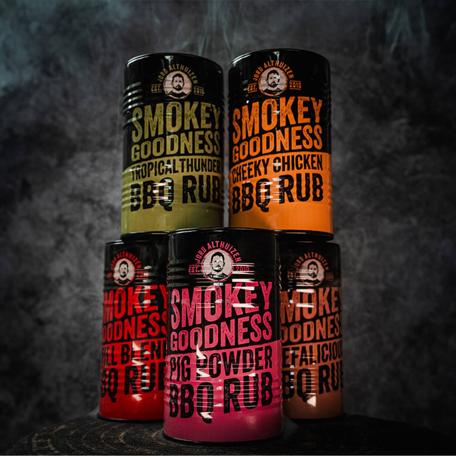 Smokey Goodness barbecuerub Beefalicious 6x250g
