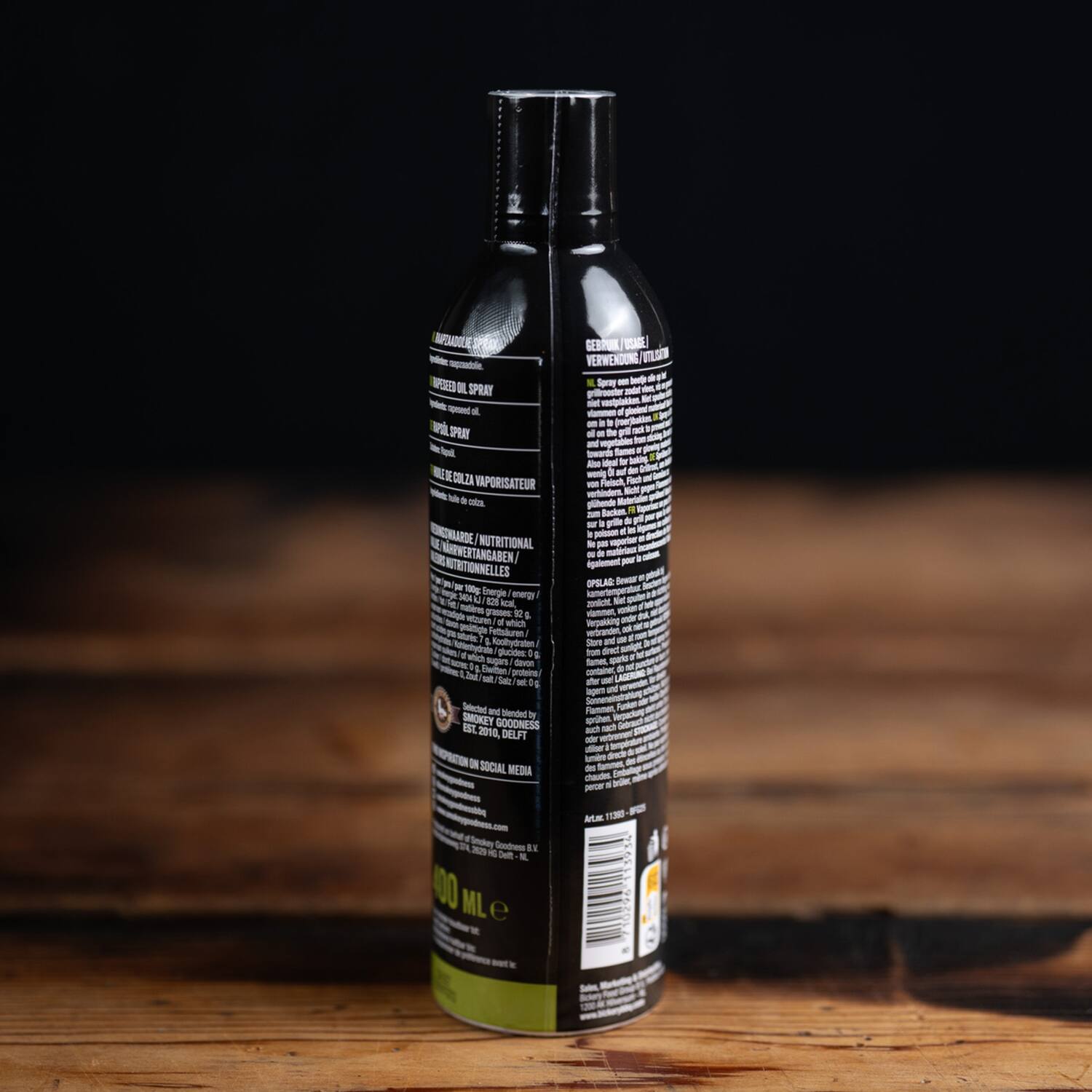 Smokey Goodness barbecue-oliespray 6x400ml