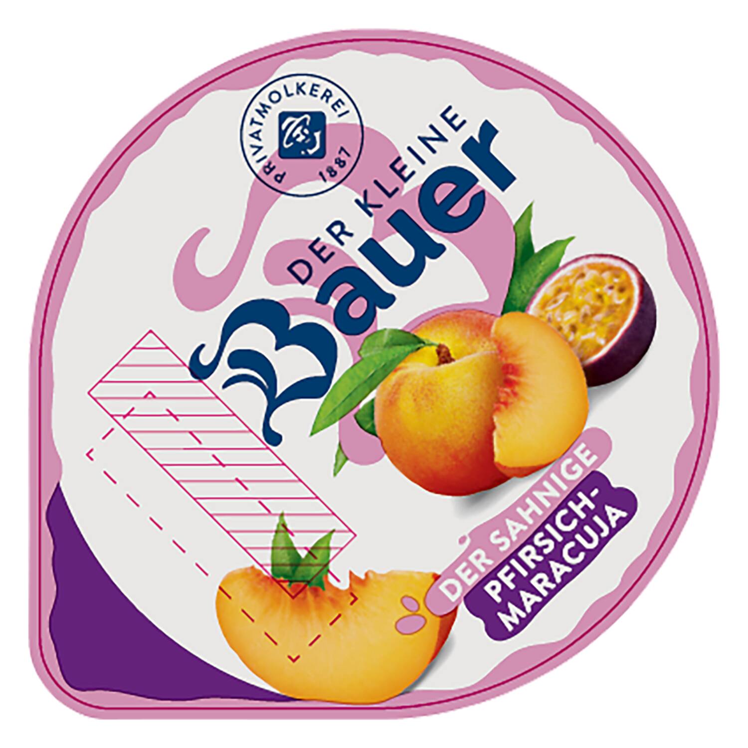 Bauer roomyoghurt vruchten assorti met 4 smaken 20x150g