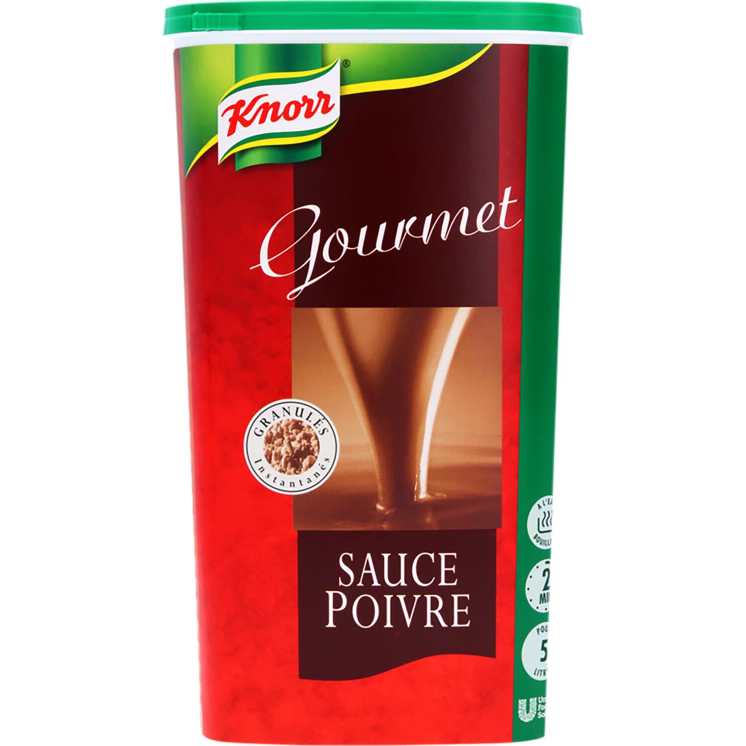Knorr pepersaus gourmet 950g