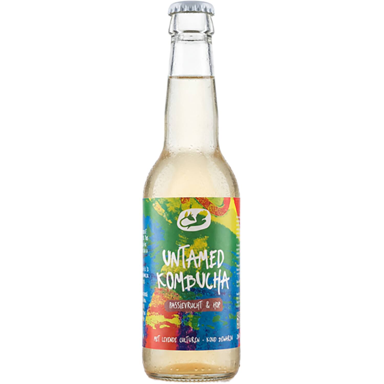 Untamed kombucha passievrucht-hop 12x330ml