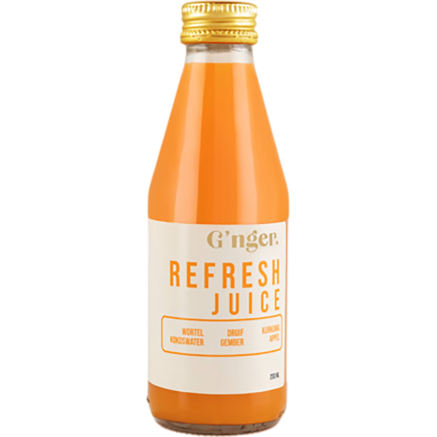G'nger groente-vruchtensap refresh 12x200ml