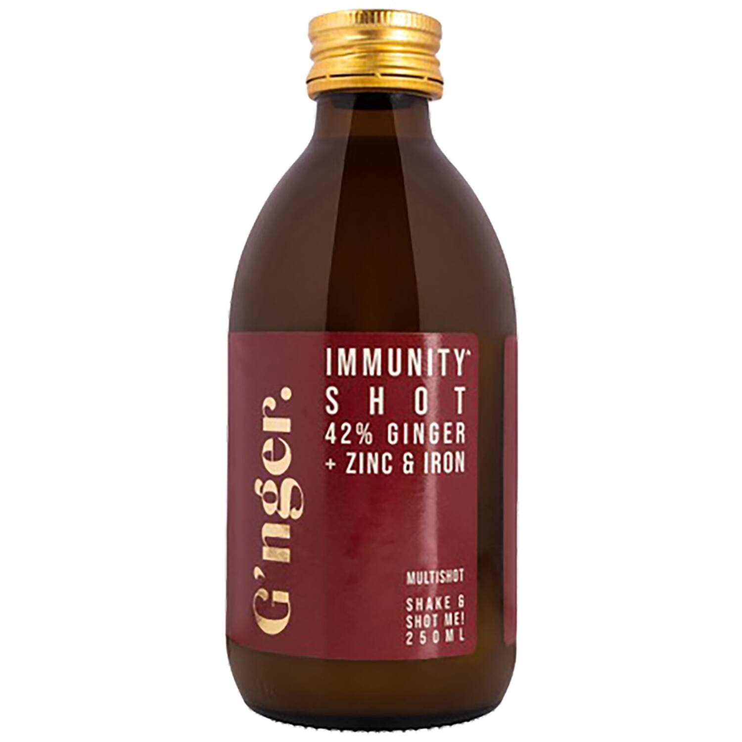 G'nger shot gember-vruchtensappen 6x250ml
