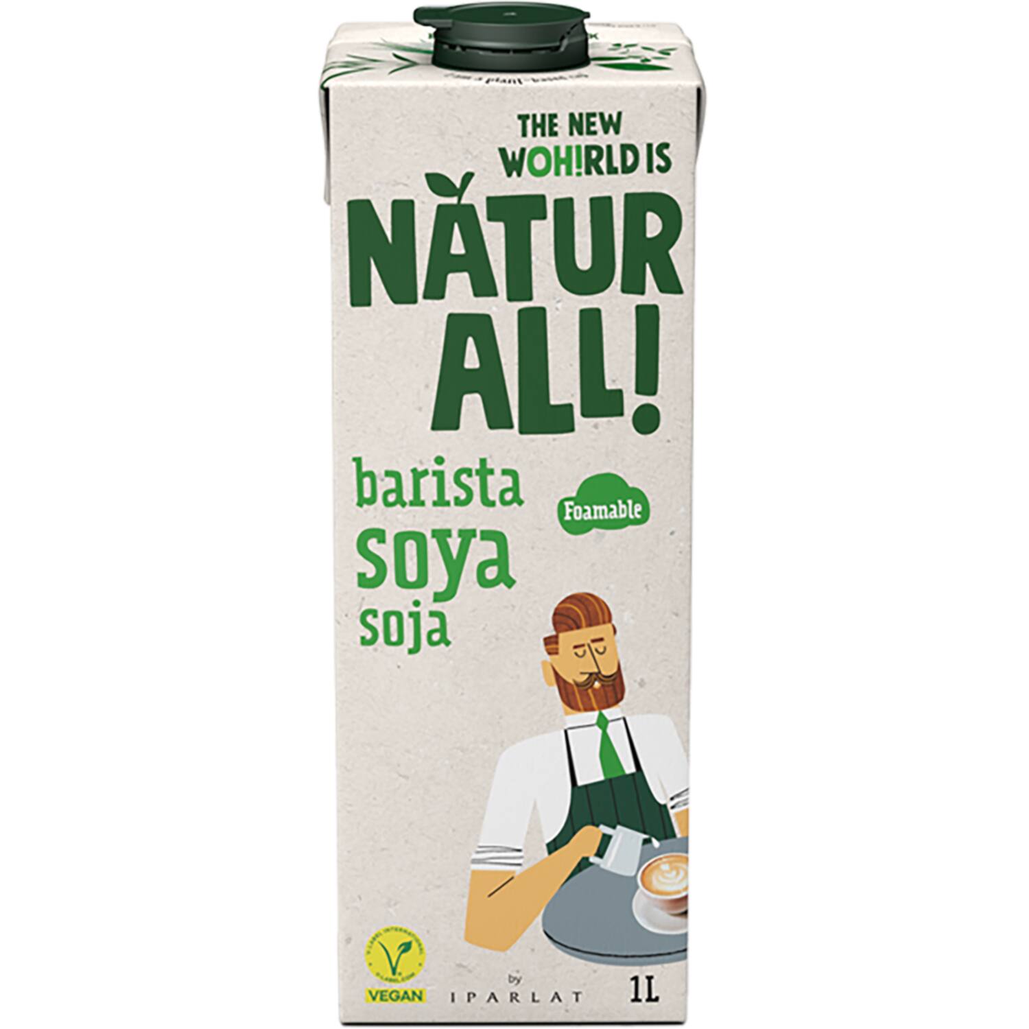 Natur all! Barista soya 6x1L