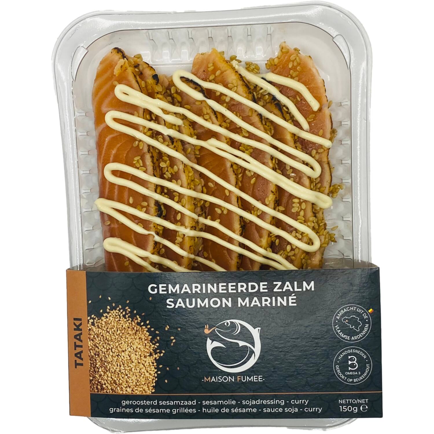 Maison Fumée zalm tataki 5x150g