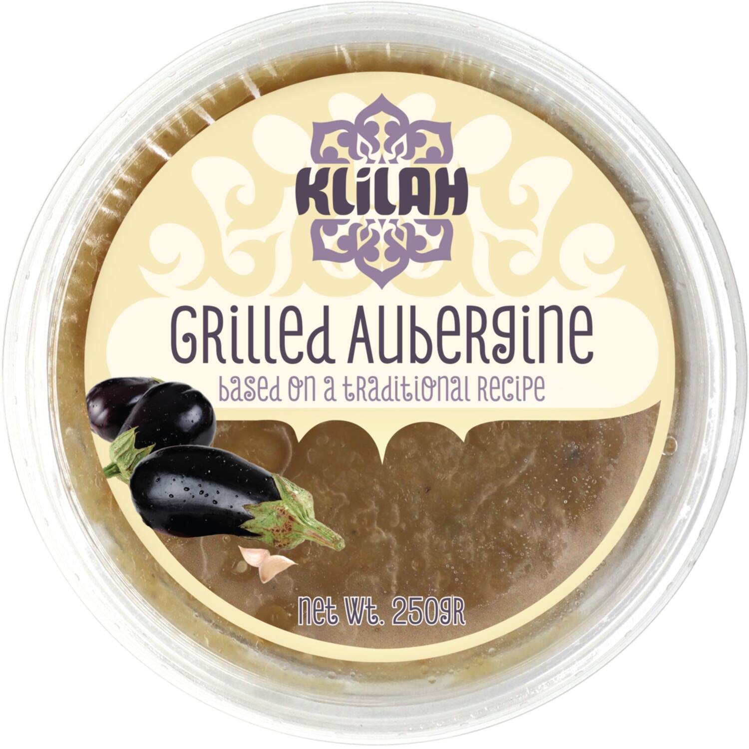 Klilah aubergine gegrild 12x250g