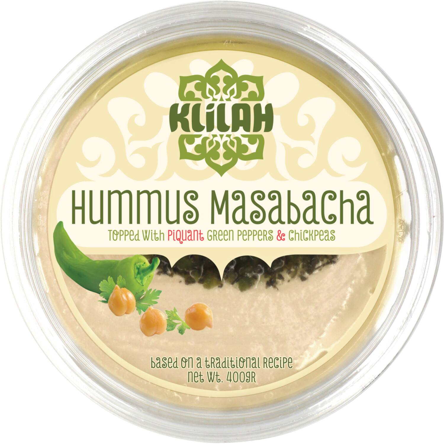 Klilah hummus masabacha 12x400g