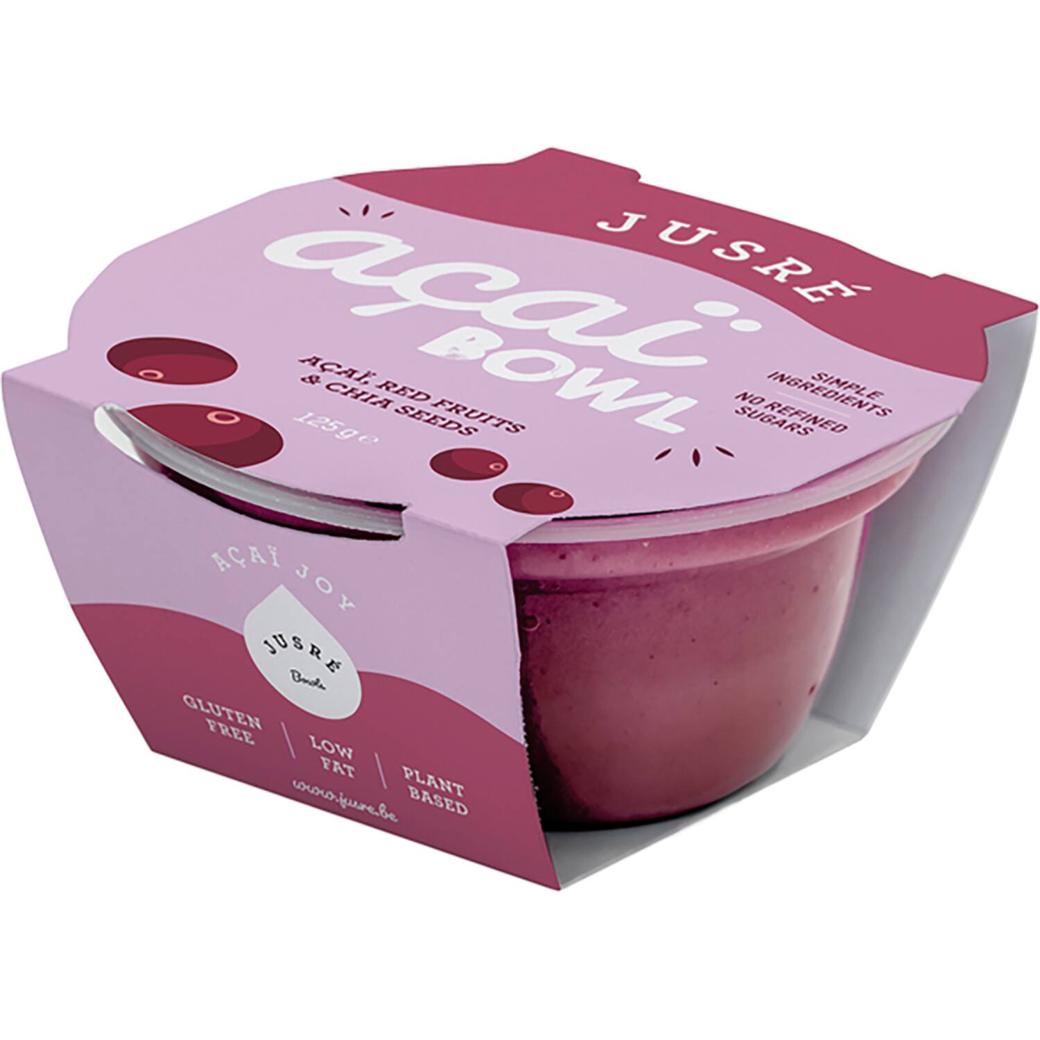 Jusré acai bowl joy 9x125g