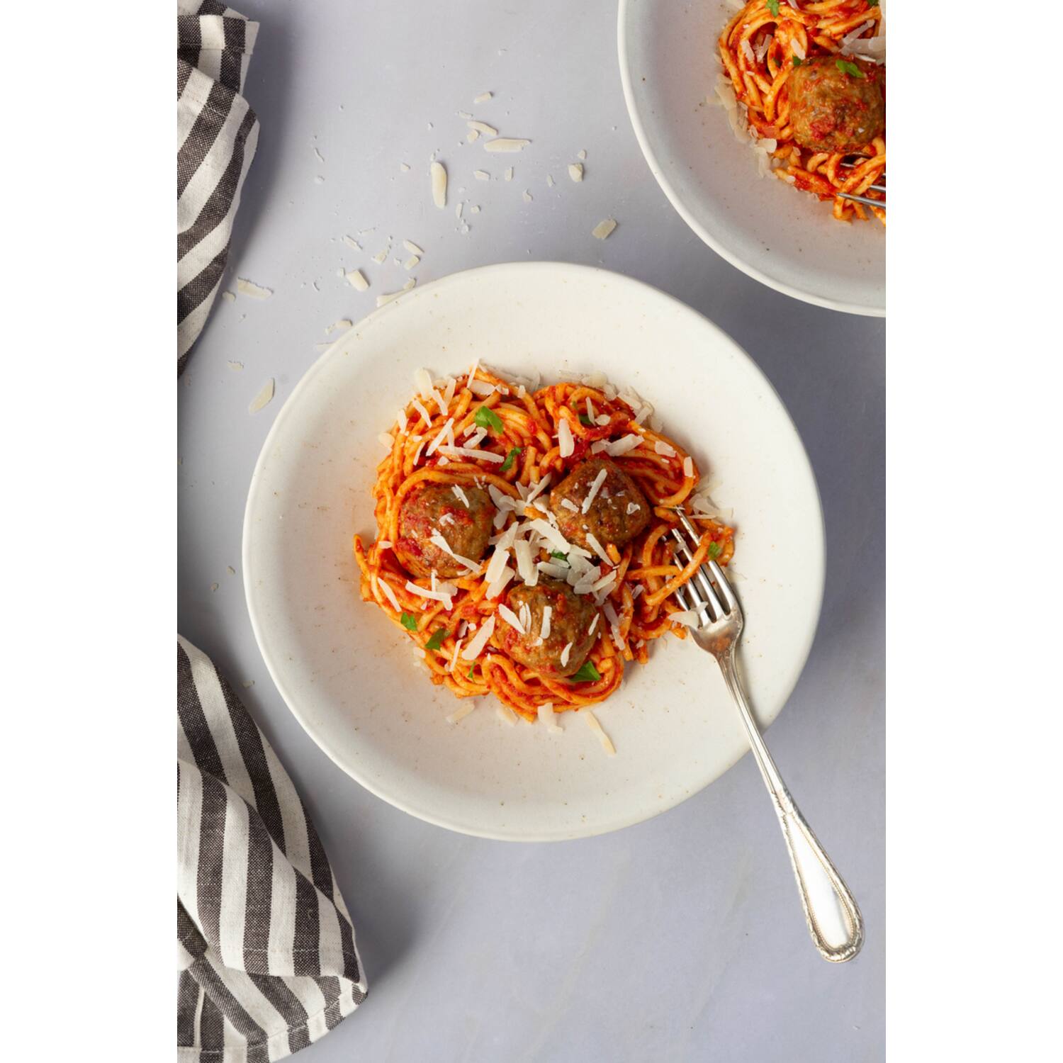 De Pastafabriek spaghetti meatballs 8x400g