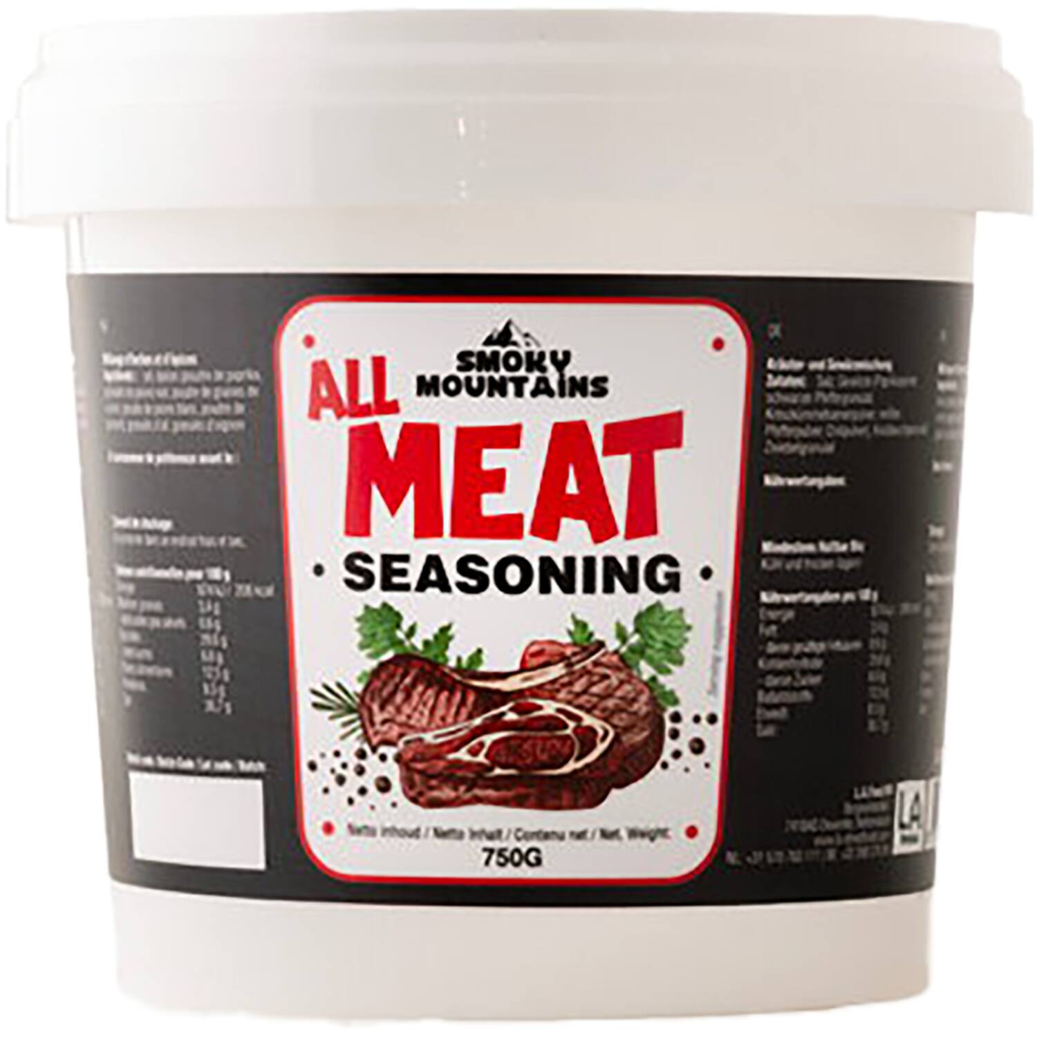 Smoky Mountains All Meat Seasoning 6x750g