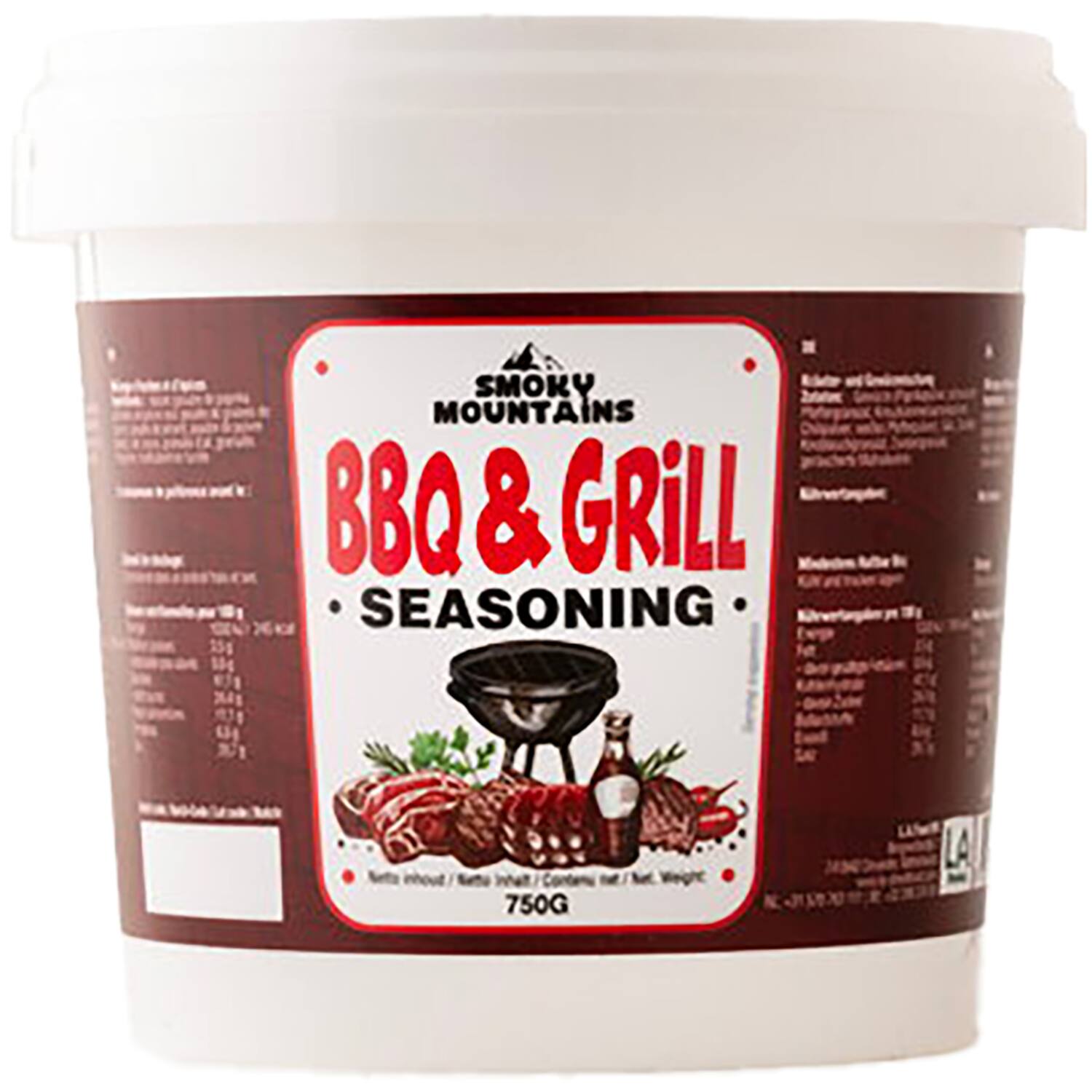 Smoky Mountains BBQ & Grill Seasoning 6x750g