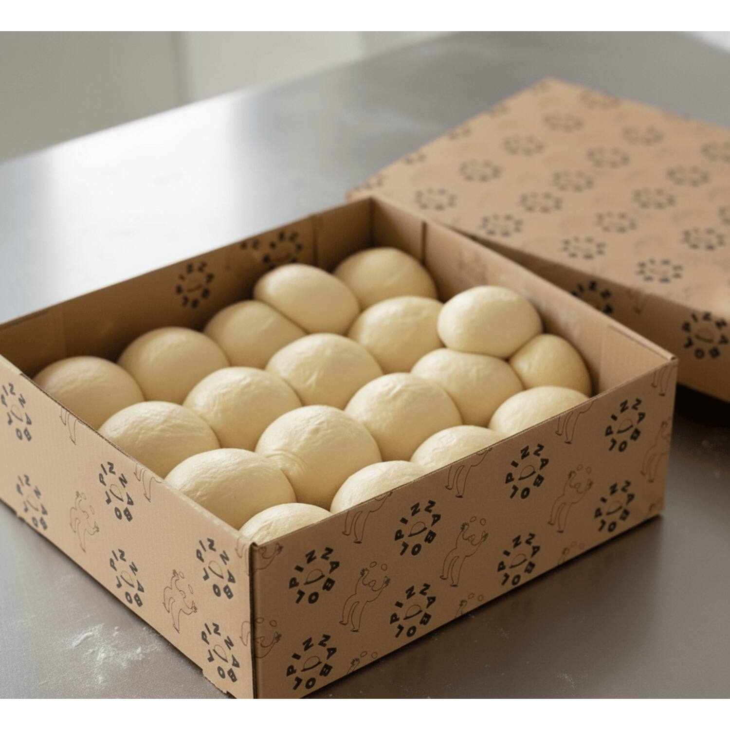Pizzabol pizzadeegbol 36x250g