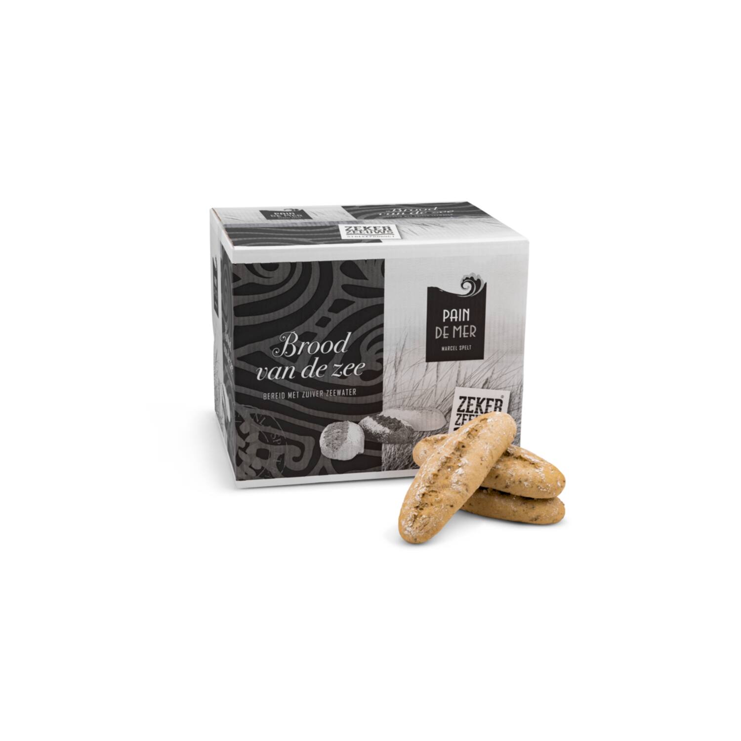 Pain de Mer desembroodje baton meergranen zeewier 32x130g