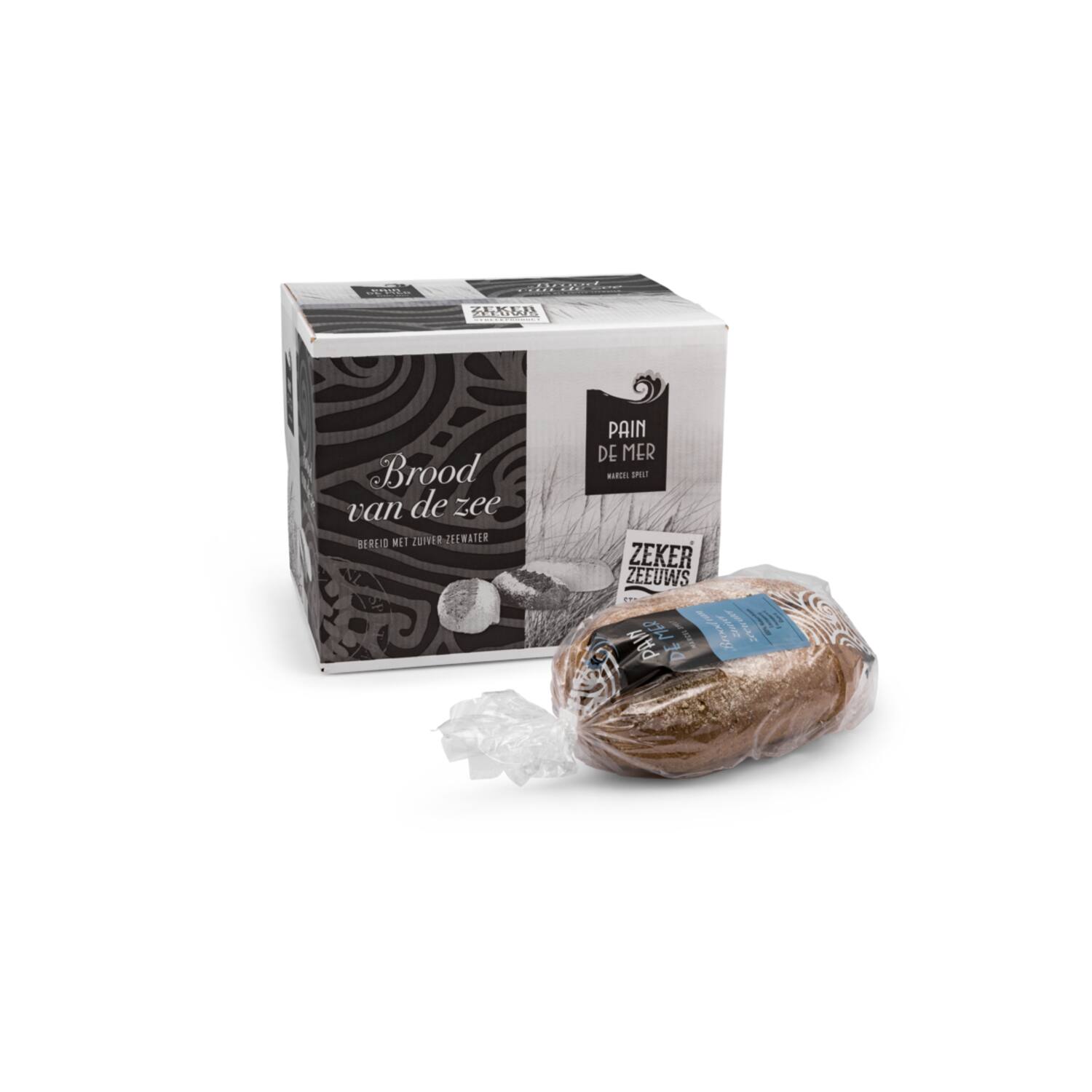 Pain de Mer desembrood donker heel 6x800g