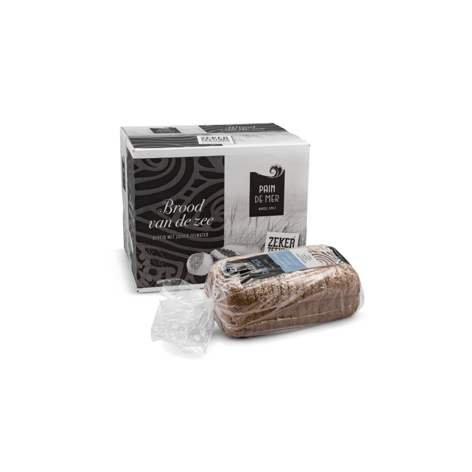 Pain de Mer desembrood Zeelander donker gesneden 17mm 6x1kg