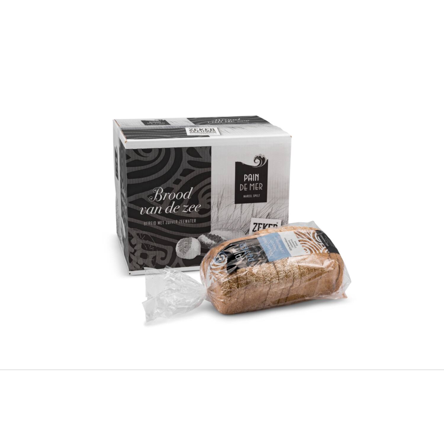 Pain de Mer desembrood Zeelander bruin gesneden 17mm 6x1kg