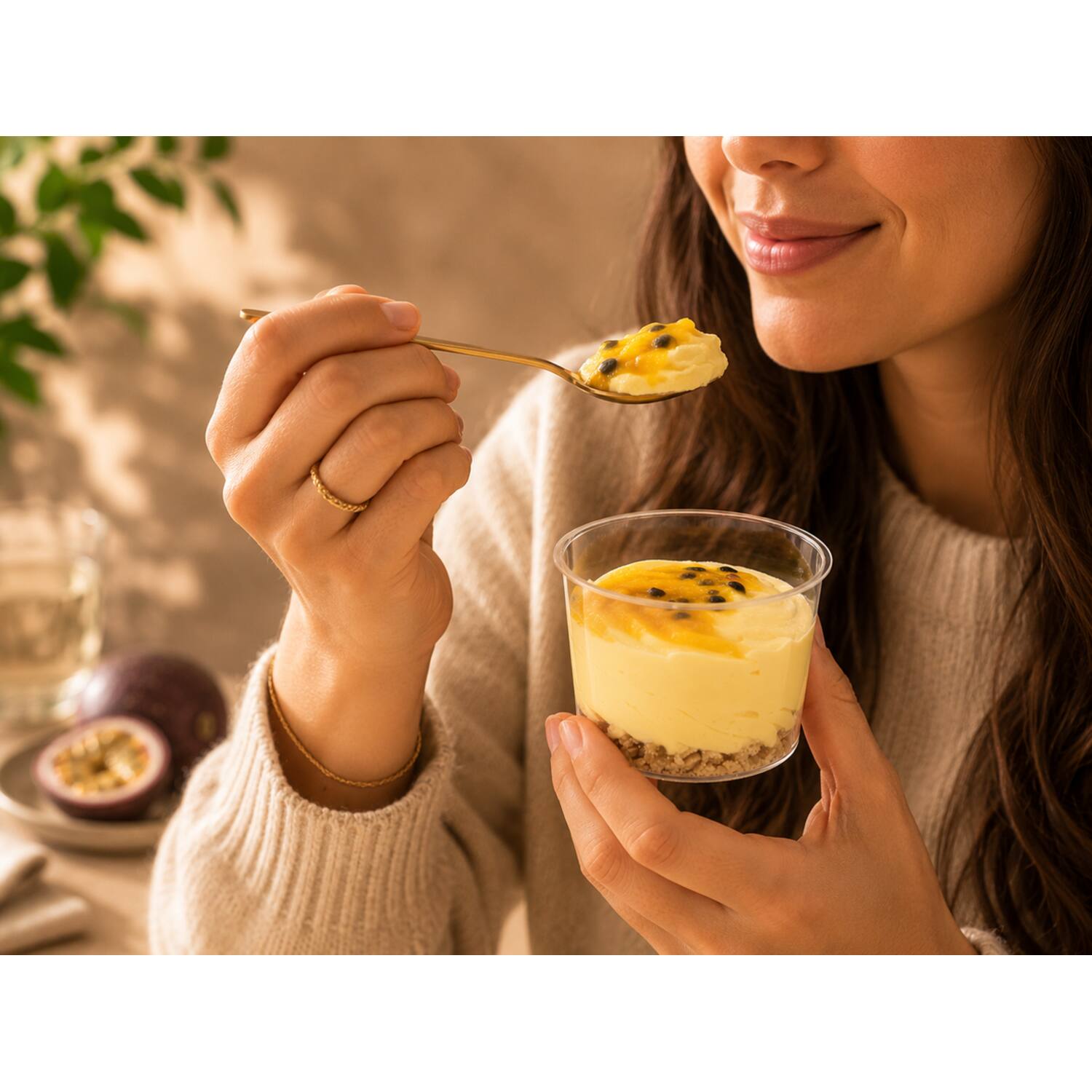 Mousse passievrucht 12x100g