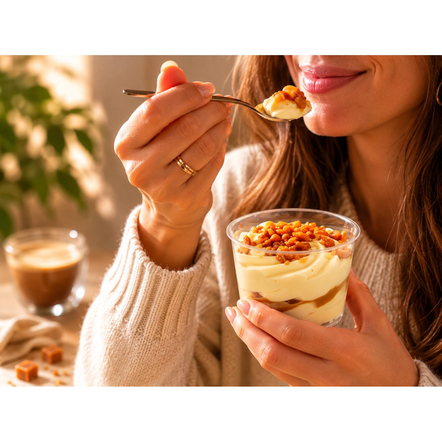 Mousse gezouten karamel 12x100g