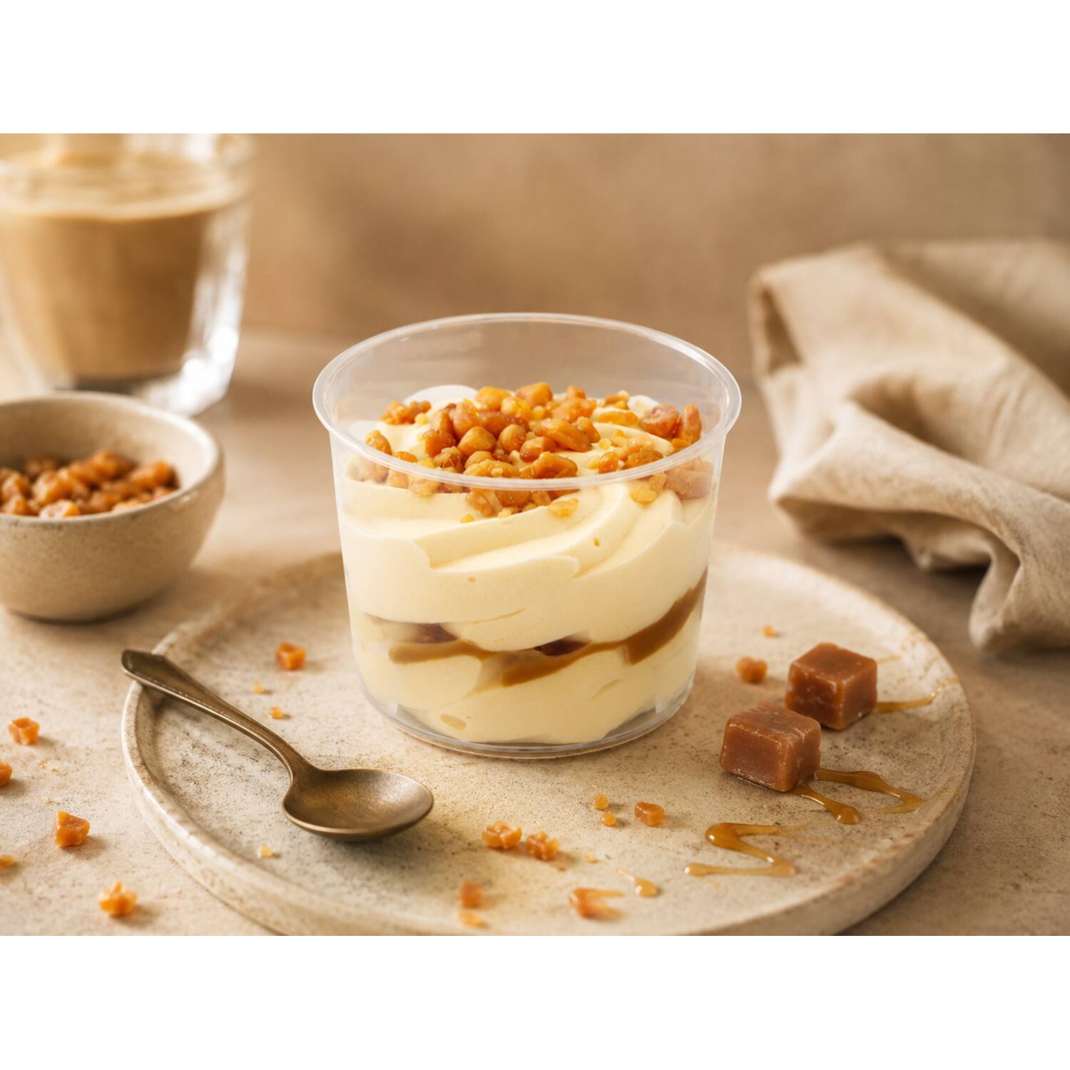 Mousse gezouten karamel 12x100g