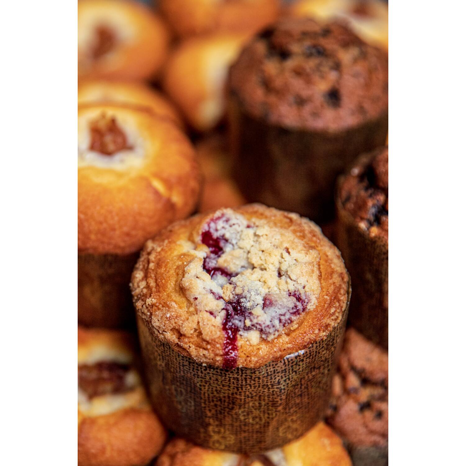 Bakkertje Bol muffins chocolade 25st