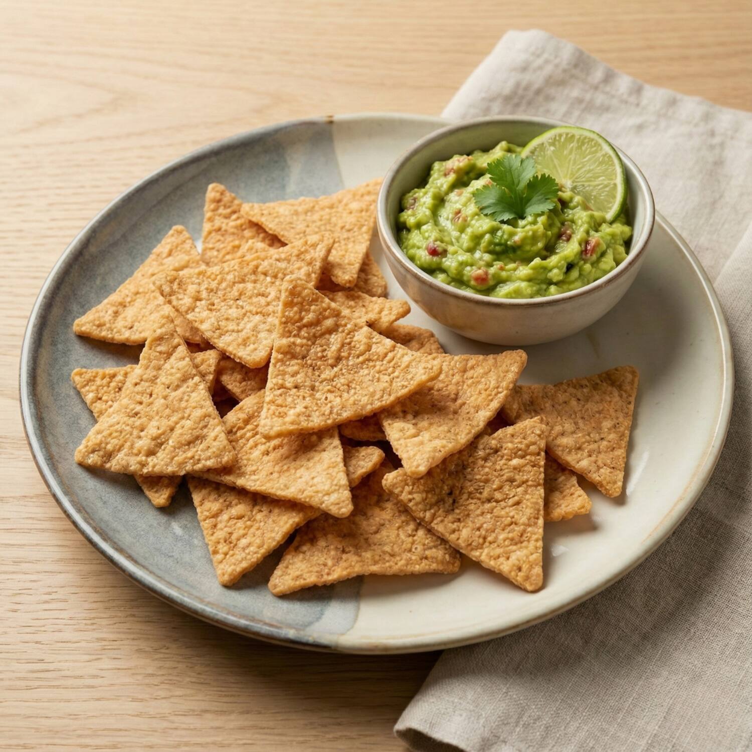 Qfoods quinoa chips guacamole 14x100g