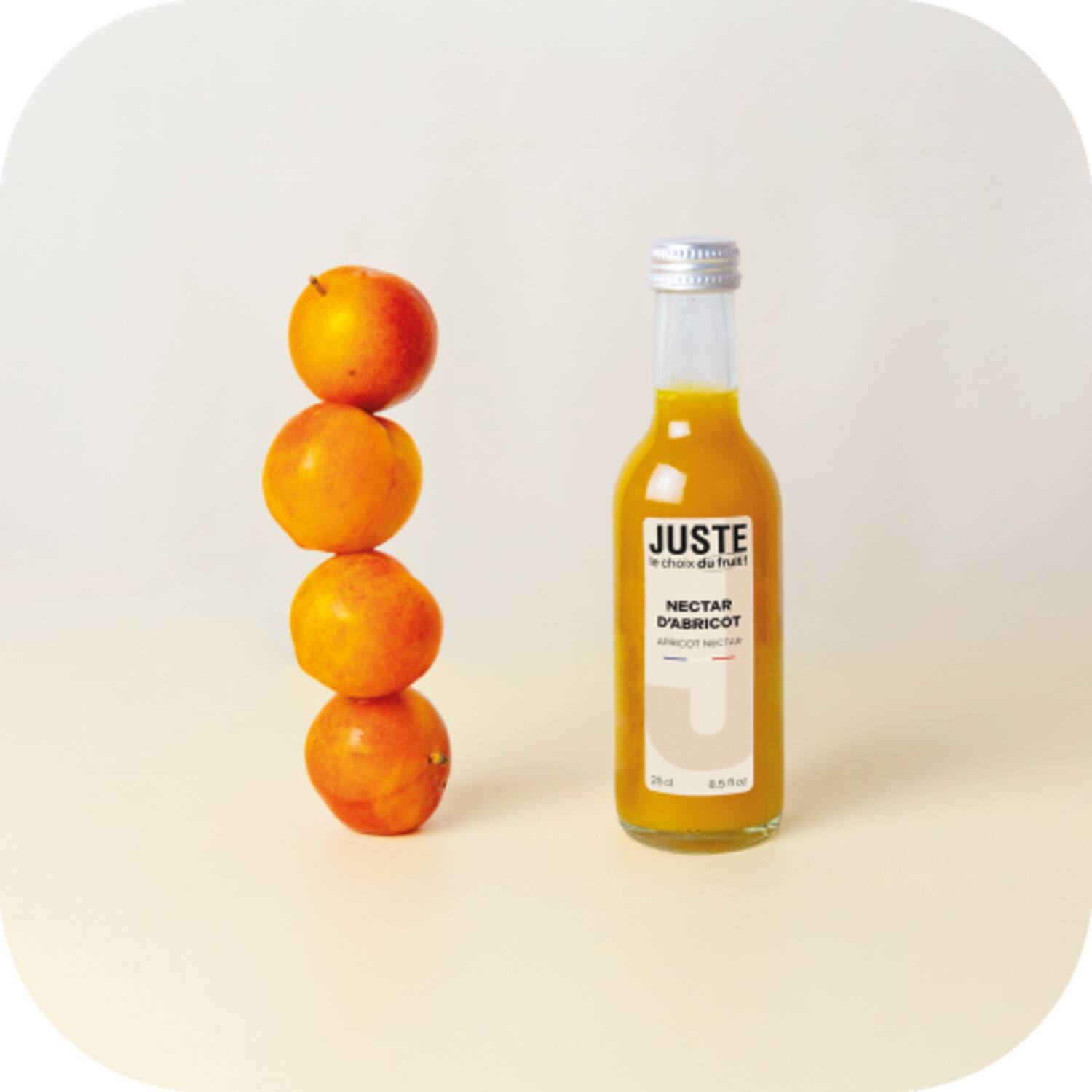 Juste abrikozen nectar 12x250ml