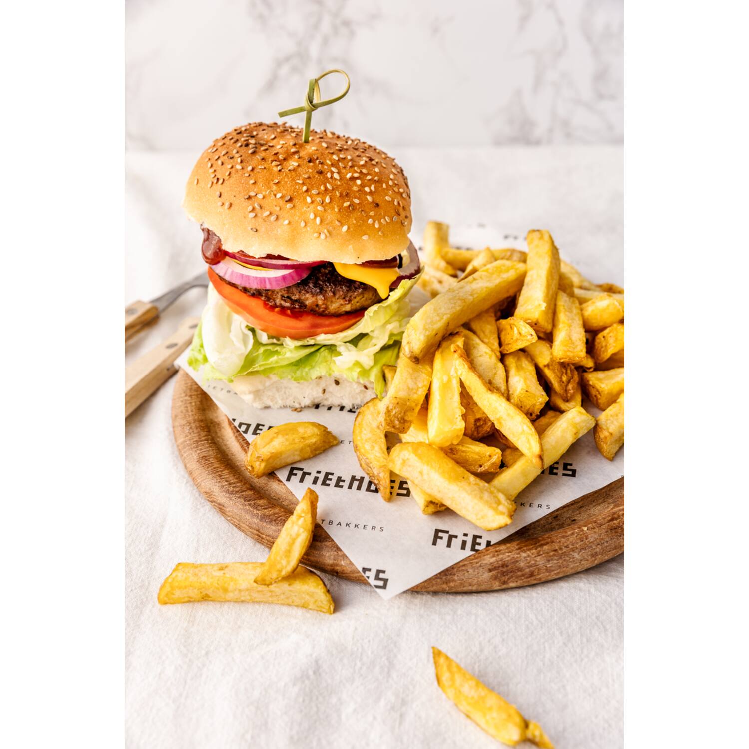 Friethoes friet vers 11mm 4x2,5kg